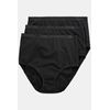 Ulla Popken Women's Briefs, black