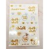Hen Party Gold & Silver Foil Variety Tattoo Pack