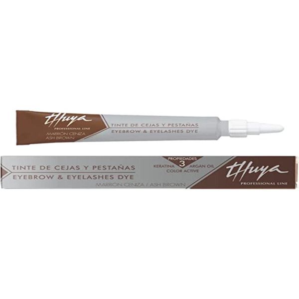 THUYA Cejas Pot Y Pestañas, Brown, Ceniza, 14 ml