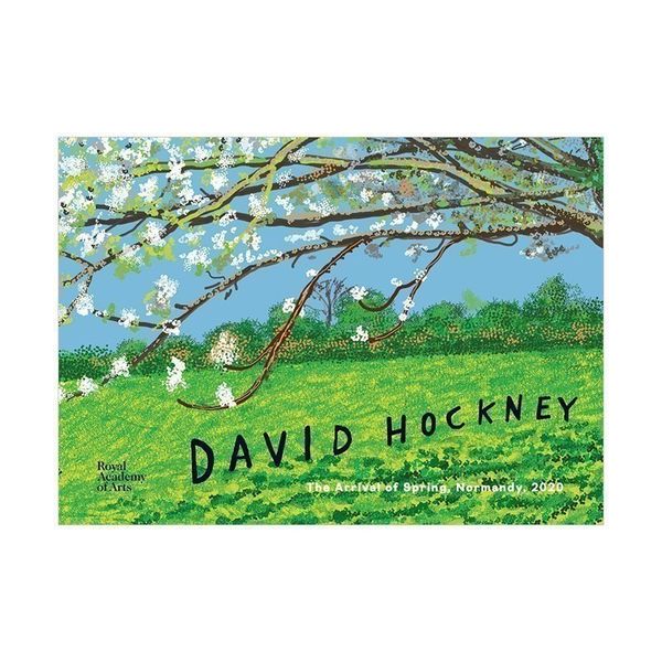 大卫·霍克尼:春天的到来,诺曼底,2020 David Hockney:The Arrival of Spring,Normandy,2020 英文原版当代艺术绘画册作品集