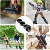 8 Pcs Inline Skate Wheels 76Mm 80Mm Inline Skates Replacement Wheel with Bearings,76mm