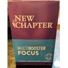 New Chapter Multibooster - FOCUS - 7x10 packets = 70ct Caps - EXP 09/26 - NEW