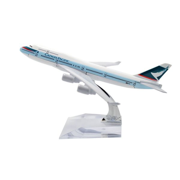 TANG DYNASTY(TM 1:400 16cm B747-400 Cathay Pacific Airways Metal Airplane Model Plane Toy Plane Model