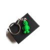 Handmade Green Jelly Baby Charm Keyring - Gift Boxed