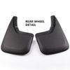 4 Piece Fit For 2014 - 2018  Silverado Mud Flaps Splash Guards Molded Front Rear