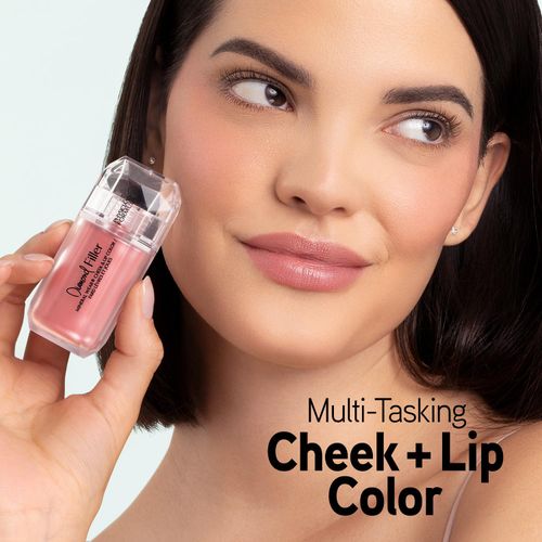 Physicians Formula, Mineral Wear Diamond Filler Cheek and Lip Color, Lip and Cheek Tint with Serum-to-Cream, Multi-Use Plumping Formula, Enriched with Vitamin E, Radiant Pink