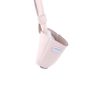 Shower Pockets Drain Bulb Holder for Mastectomy Surgery (Pale Pink)