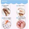 Unicorn Nail Stickers, Cute, Children, Just Stick on Manicure Set, Children's Stickers, Women's Holiday, Fanoshon Character Design, 200 Types to Choose from Ultra-Thin, Stackable, Birthday Party