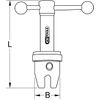 KS Tools 116.2002 Ventilfix und Badewannenadapter, 2-tlg.