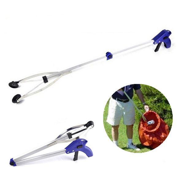 Greifer Müllzange Greifarm Müll Greifzange Zange Handgreifer Faltbarer Langer Arm der die Klaue Erreicht Müll Pickup Tool 81cm (32 Zoll)