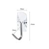 CommandTM 17067CLR-5 Hooks with Transparent Metal Tip with Transparent Strips