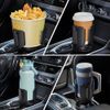 Cup Holder Expander for Car with Adjustable Holder & Base For Large Bottles Mugs
