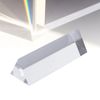 Triangular prism, prism, glass, for photography, experiment, prism, science, education, teaching tools, dispersion, refraction, reflection, physics, light dispersion, light experiment, educational