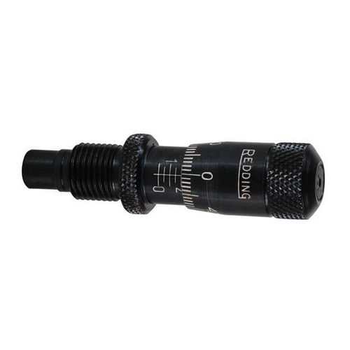Redding Reloading Steel Bullet Seating Micrometers with 1/2-20" Threads & VLD #3 Seat Plug for Redding Dies (9163)