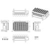 Screw Terminal Block Breakout Board Module for BeagleBone Black