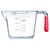 Colourworks CWMJUGSETRED KitchenCraft 3 Piece Measuring Jug Set - Red