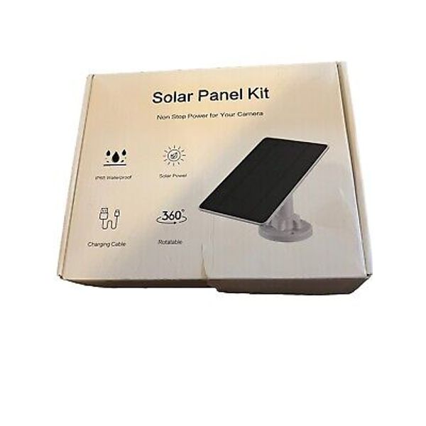 Solar Panel For Your Doorbell Camera