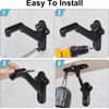 RealPlus Handrail Bracket, 3" Staircase Hand Rail Brackets for Stair Railing