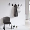 tallo single wooden wall hooks, made from responsibly-sourced timber, White