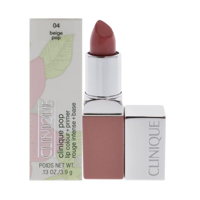 Clinique Pop Lip Colour + Primer - # 04 Beige Pop by Clinique - 0.13 oz Lipstick