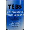 1 Bottles TEBS for Macular Degenaration Eye Vitamins AREDS 2 - 3 Months Supply