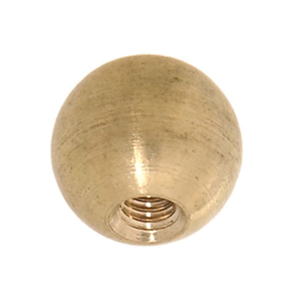 B&P Lamp® 1/2" Dia., Brass Ball, Tap 8/32F