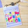 Die Cut Pass Case (Gummy/Bear) 79244 Commuter Pass Set, Stretchable Reel Type, Commuting to Work or School