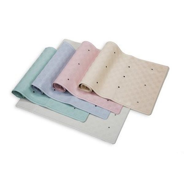 Rubber Shower Mat Colour: Cream