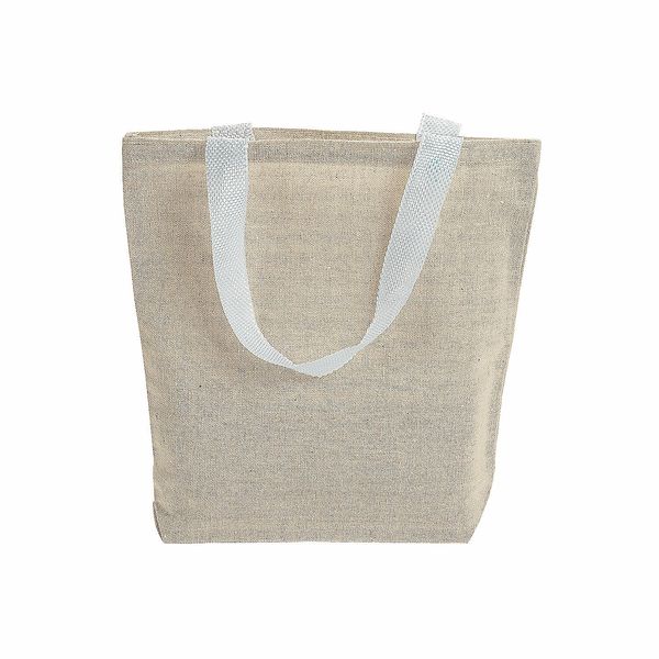 Do It Yourself Mini Canvas Tote Bags, Craft Kits, 12 Pieces