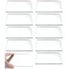 Rectangular Plano Glass Mirror - Pack of 10 - 6" x 4" - 2mm Thick Approx. -