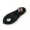 RightOn! STRAPS Guitar Strap, STRAP LINK ENDPIN JACK, Black