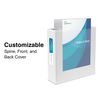 Staples 976179 Standard 5-Inch D 3-Ring View Binder White (26360-Cc)
