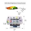 THKFISH Spoons Trout Set Blinker Fishing Spinner Fishing Lure Spinner Trout Bait Set Artificial Bait 20pcs/Box