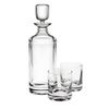Godinger Barware 3 Piece Set with Liquor Decanter and Two Glasses