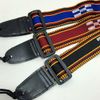 Sanshin Shoulder Belt (Minser Pattern) Black, Red, Blue, red