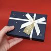 Indigo VB108 Wrapping Chocolate Box, 6 Truffles, Petite Heart/Navy
