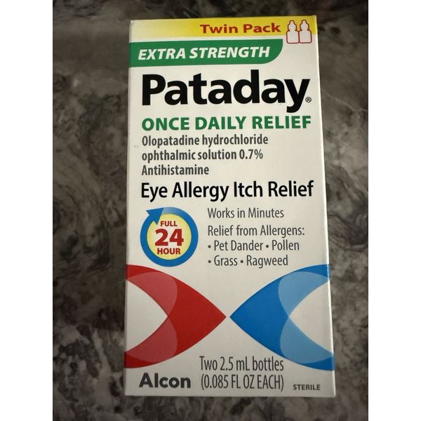 Pataday Eye Allergy Itch Relief - 2 Pack