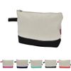 NGIL Jute/Canvas Large Travel DYI Cosmetic Bag Pouch for Women Multipurpose Travel Toiletry Pouch, Personalized Makeup Bag, Best Friend Gift, Bridesmaid Gift Ideas (Jute-Black)
