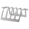 Toast Rack 65x115x90mm Stainless Steel Bread Loaf Holder Stand Table Serving