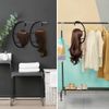 Dreamlover Hanging Wig Stand, Wig Head for Wigs, 4 Sets