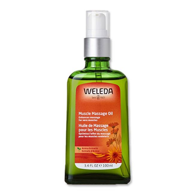 [American version] WELEDA Muscle Massage Oil Arnica Extract 100ml (3.4 floz) WELEDA Muscle Massage Oil Arnica Overseas version