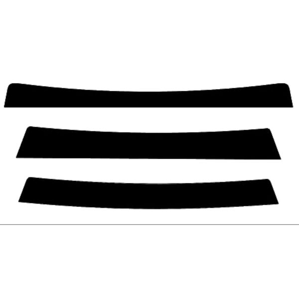 Rvinyl Window Tint Kit Compatible with Dodge Durango 2011-2025 - Windshield Strip Visor - 5%