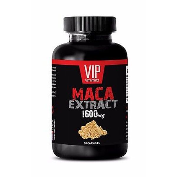 Maca pills - PREMIUM MACA Combination 1600 - Increase blood flow - 1 Bottle