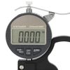 Wendry Digital Thickness Gauge, LCD Digital Display, Measuring Range is 0-12.7mm, Thickness Meter Electronic Micrometer with LCD Display
