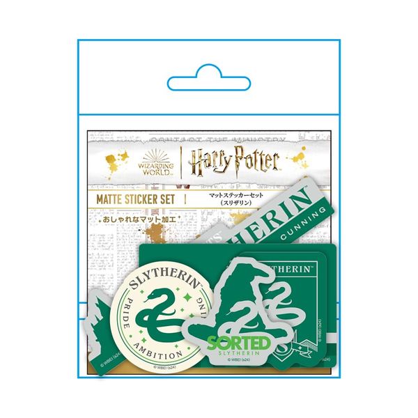 Harry Potter Matte Sticker Set (Slytherin) IS1057