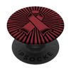 Abstract Ray- Migraine Supporter Ribbon Mobile Stand PopSockets Swappable PopGrip