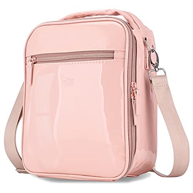 Pink Lunch Box Teen Girls Women Insulated Childs Kids Lunch Bag with  Pockets Lightweight Picnic Bag Portable Reusable Lunch Tote Bag for School  Work