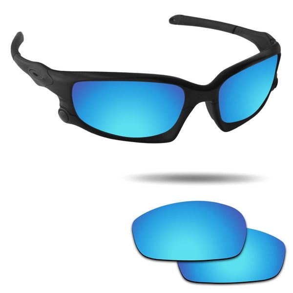 Fiskr Anti-Peel Replacement Lenses for Oakley Split Jacket Upgrade Split Jacket Lens