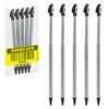 Metal Extendable Stylus For Nintendo 3DS XL - 5 Pack Black | ZedLabz