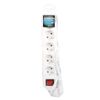 Expert Line 5 Outlet Multi-Socket Power Strip with On/Off Switch